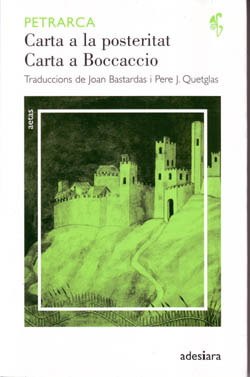 Carta a la posteritat. Carta a Boccaccio (Paperback)