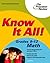 Know It All! Grades 9-12 Math (K-12 Study Aids)