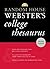 Random House Webster's College Thesaurus