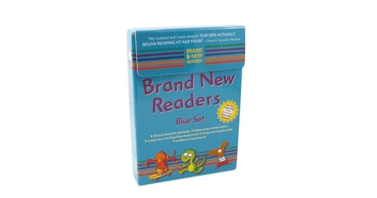 Brand New Readers Blue Set by Various