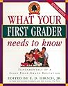 What Your First Grader Needs to Know: Fundamentals of a Good First-Grade Education (Core Knowledge Series) What Your First Grader Needs to Know: Fundamentals of a Good First-Grade Education (Core Knowledge Series)
