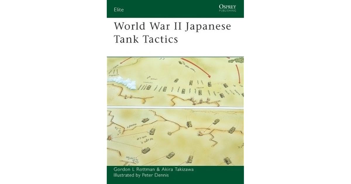 World War II Japanese Tank Tactics by Gordon L. Rottman