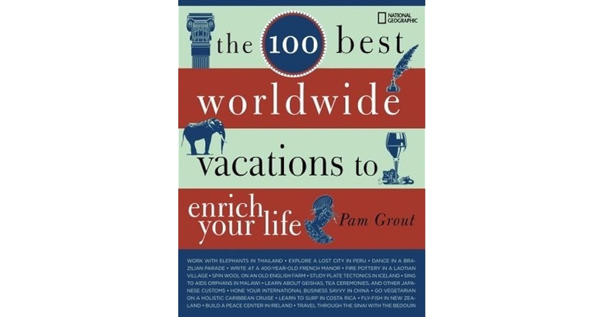 The 100 Best Worldwide Vacations to Enrich Your Life by Pam Grout
