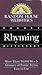 Random House Webster's Pocket Rhyming Dictionary