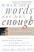 When Words Are Not Enough by Valerie Davis Raskin