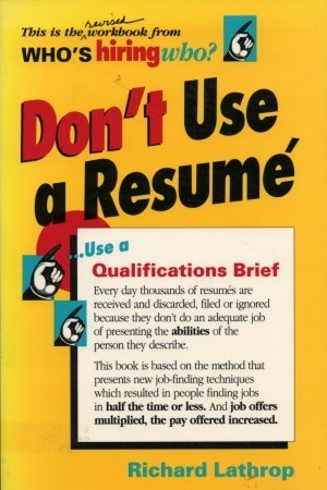 Don't Use a Resume