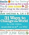 31 Ways to Change the World