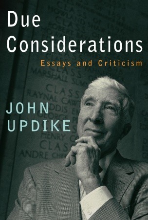 Due Considerations: Essays and Criticism (Hardcover)