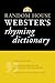 Random House Webster's Rhyming Dictionary