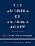 Let America be America Again and Other Poems by Langston Hughes