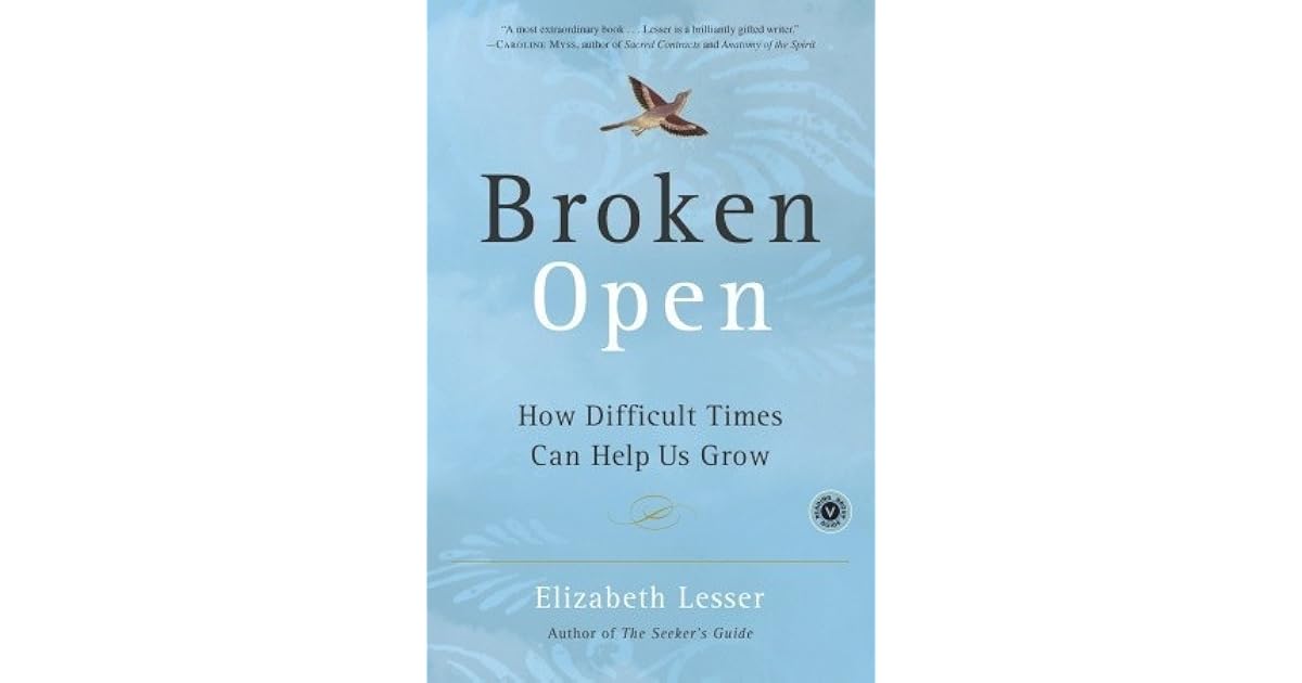 Broken Open How Difficult Times Can Help Us Grow by Elizabeth Lesser