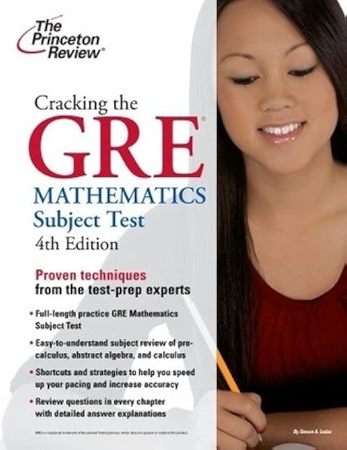 Cracking the GRE Mathematics Subject Test