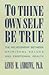 To Thine Own Self Be True: The Relationship Between Spiritual Values and Emotional Health