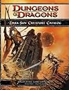 Dark Sun Creature Catalog (Dungeons & Dragons, 4th Edition)