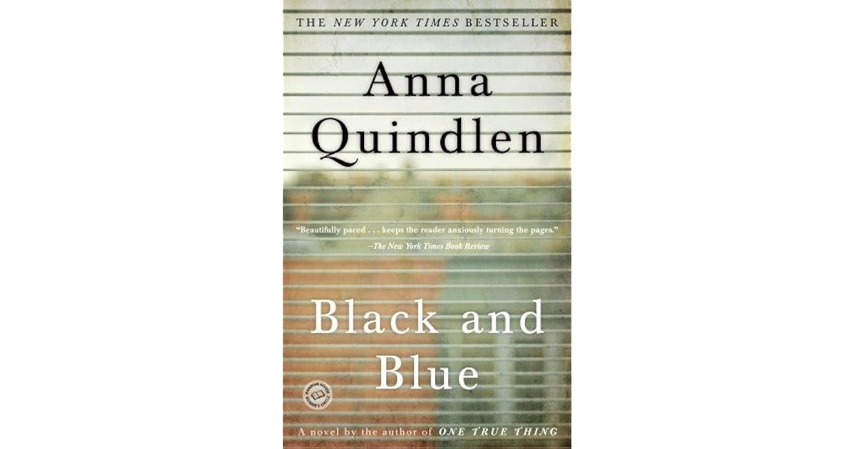 Book giveaway for Black and Blue by Anna Quindlen Jan 05Jan 19, 2024