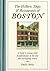 The Historic Shops & Restaurants of Boston by Phyllis Meras