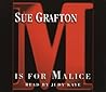 M Is for Malice by Sue Grafton