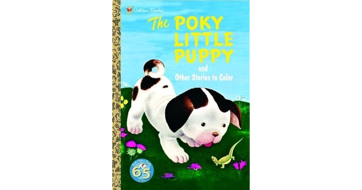 The Poky Little Puppy and Other Stories to Color by Janette Sebring Lowrey