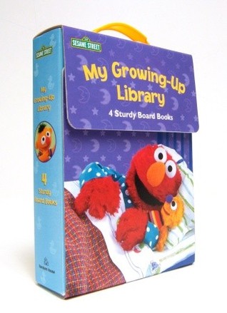 My Growing-Up Library: Sesame Street Board Books- Too Big for Diapers / Big Enough for a Bed / Too Big for Bottles / Big Enough for a Bike