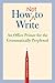 How Not to Write: An Office Primer for the Gramatically Perplexed