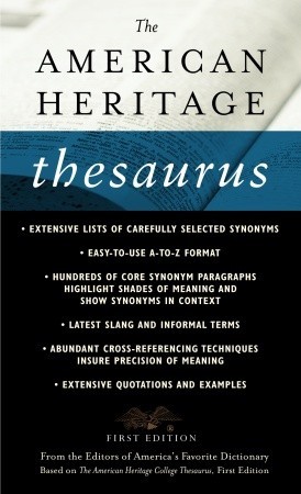 The American Heritage Thesaurus (Mass Market Paperback)