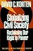 Globalizing Civil Society by David C. Korten