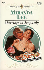 Marriage In Jeopardy (Mass Market Paperback)
