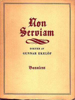 Non Serviam