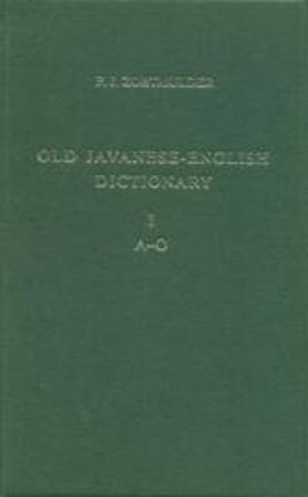 Old Javanese-English Dictionary (2 volume set)