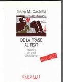 De la frase al text: Teories de l'ús lingüístic