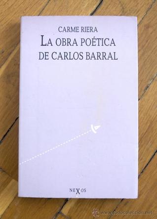 La obra poética de Carlos Barral