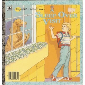 A Sleep-Over Visit (Big Little Golden Books)
