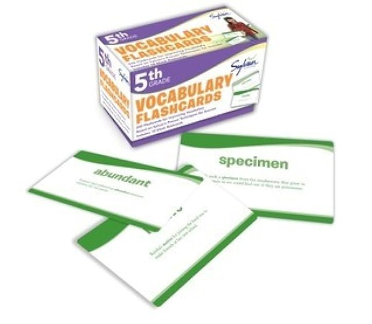 5th Grade Vocabulary Flashcards: 240 Flashcards for Improving Vocabulary Based on Sylvan's Proven Techniques for Success