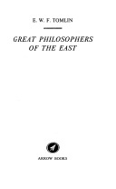 Great Philosophers of the East