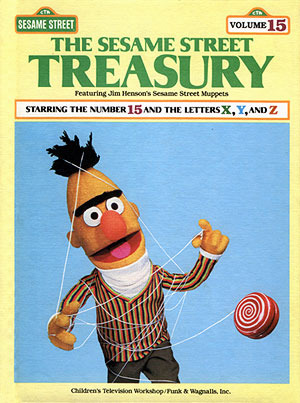 The Sesame Street Treasury, Volume 15: Starring The Number 15 and the Letters X, Y, and Z