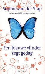 Een Blauwe Vlinder Zegt Gedag