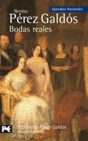 Portada de Bodas reales, de Benito Pérez Galdós
