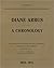 Diane Arbus: A Chronology