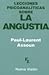 Lecciones Psicoanalíticas Sobre La Angustia by Paul-Laurent Assoun