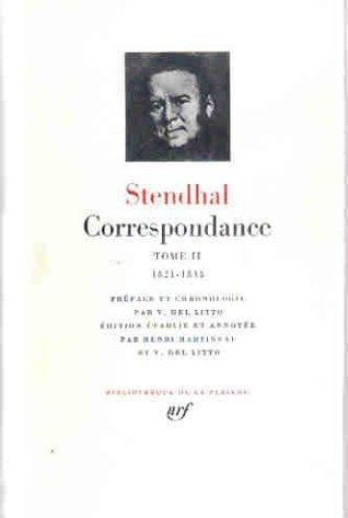 Correspondance, tome II (1821-1834)