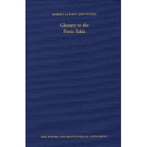 Glossary to the Poetic Edda: Based on Hans Kuhn's Kurzes Wörterbuch