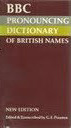 BBC Pronouncing Dictionary of British Names (Hardcover)
