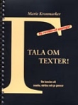 Tala om texter