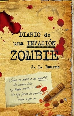 Portada de Diario de una invasión zombie, de J.L. Bourne