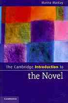The Cambridge Introduction to the Novel (Paperback)