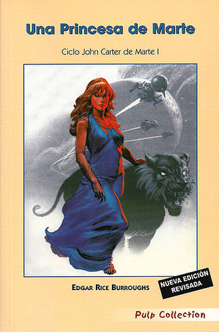 Portada de Una princesa de Marte, de Edgar Rice Burroughs