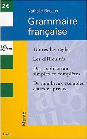 Grammaire française (Mass Market Paperback)