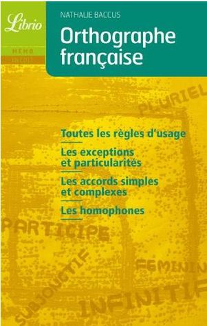 Orthographe française (Mass Market Paperback)