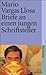 Briefe an einen jungen Schriftsteller: Wie man Romane schreibt