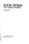 Book Design: Text Format Models